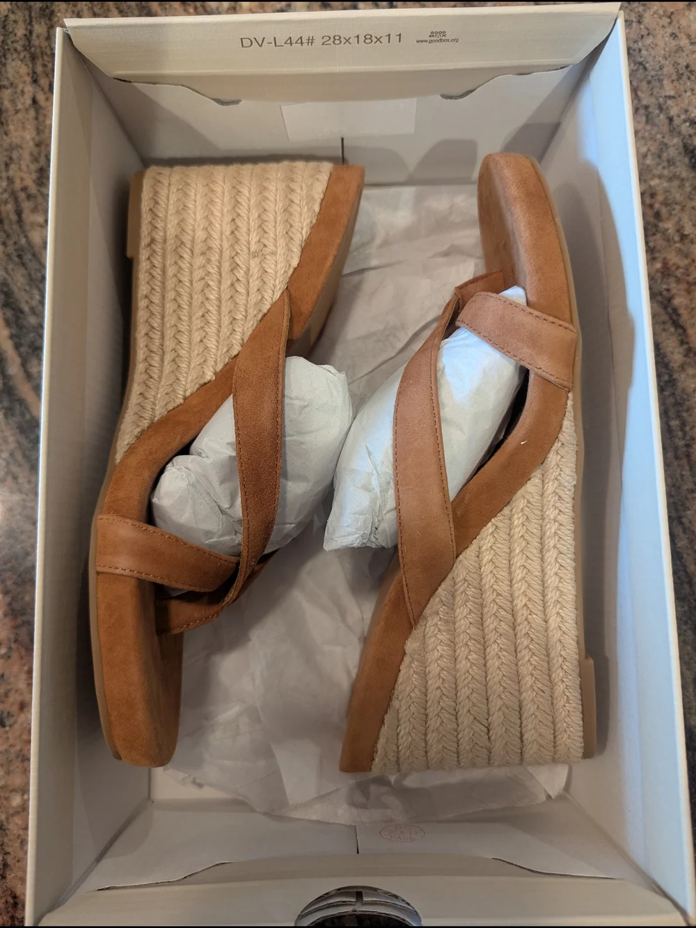 Brown Suede Dolce Vita Espadrille Wedge